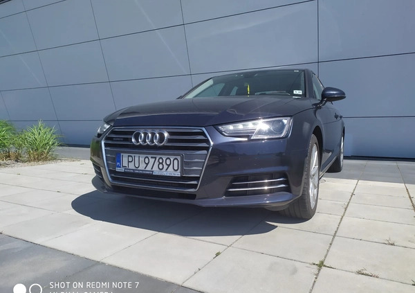 Audi A4 cena 69900 przebieg: 157100, rok produkcji 2017 z Puck małe 529